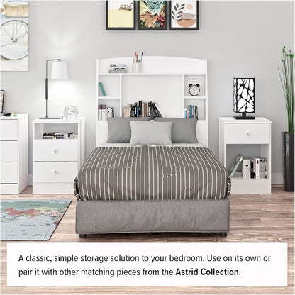 Prepac Astrid Simplistic 6-Drawer Tall Dresser - Image 7
