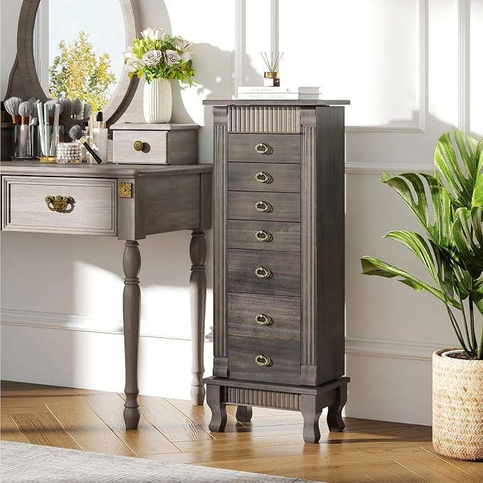 Giantex Standing Jewelry Cabinet - Image 2