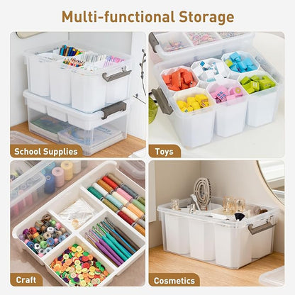 Citylife 17 QT Plastic Storage Box - Image 6