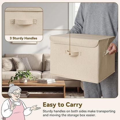 GRANNY SAYS Closet Storage Bins, Decorative Storage Boxes - Image 5