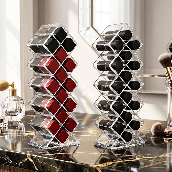 MAQUITA Acrylic Lipstick Organizer, Drawer & Countertop Display - Image 7