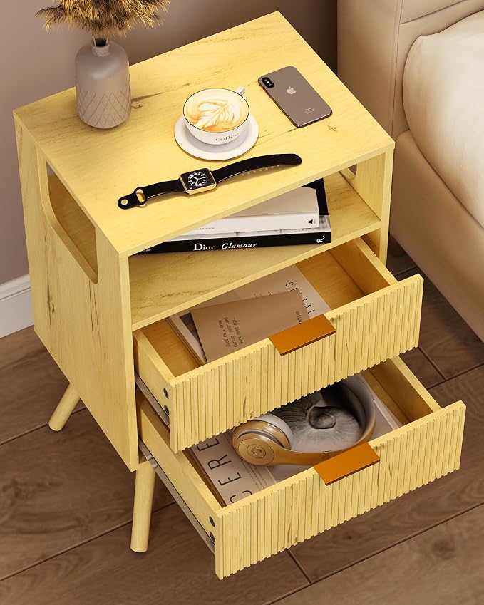 Nightstand, Modern Bedside Table - Image 4