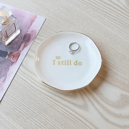 HOME SMILE I Still Do Ring Dish Annniversary Gifts - Image 3