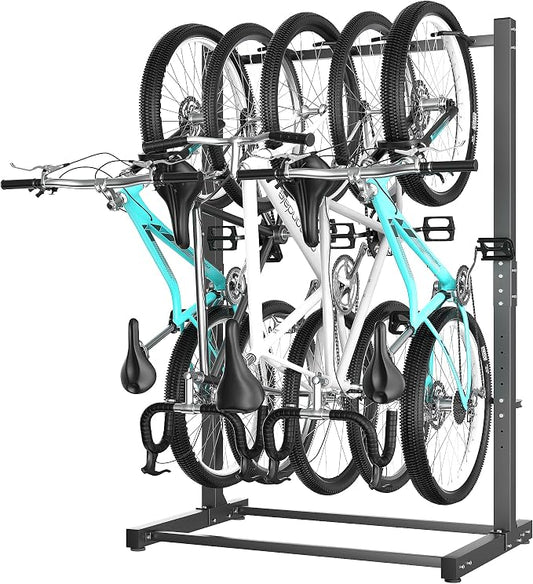 Ultrawall Freestanding Bike Rack, Vertical Bike Storage Stand by UltrawallGarageToolsOrganizer