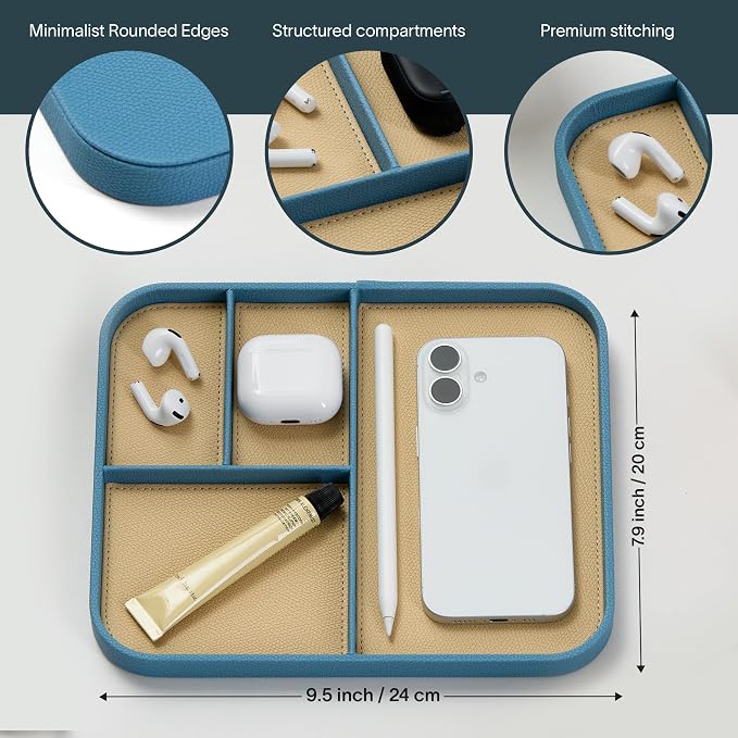 Nordik Leather Valet Tray - Image 5