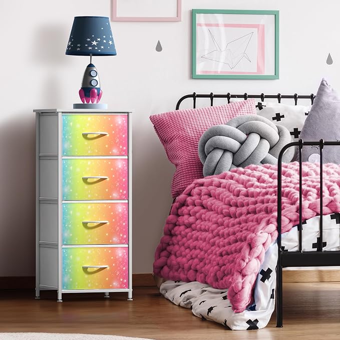 Sorbus Kids Dresser with 4 Drawers - Image 2