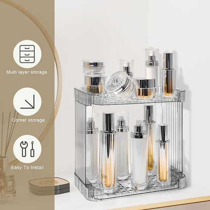 Bathroom Counter Organizer Cosmetics Skincare Organizers Skincare Makeup - Image 8