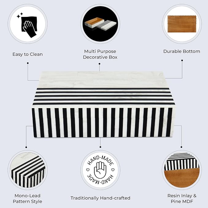 Handicrafts Home Large Decorative Storage Box - Image 3