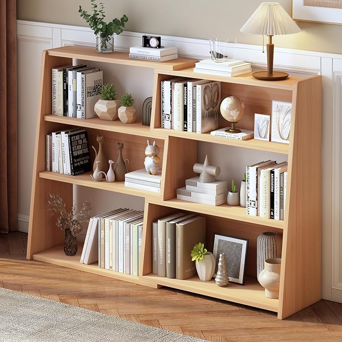IOTXY Wooden Extendable Shelf Bookcase by IOTXY