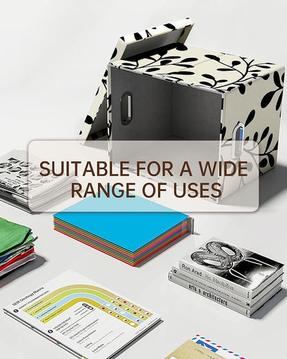File Organizer with Lid, File Box, File Cabinet - Image 7