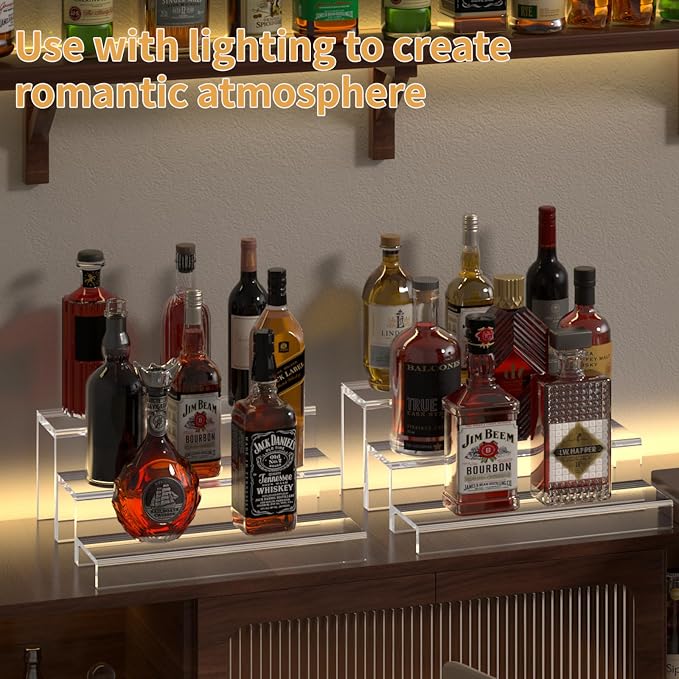 3 Tiers Bar Shelves for Liquor Bottles - Image 6