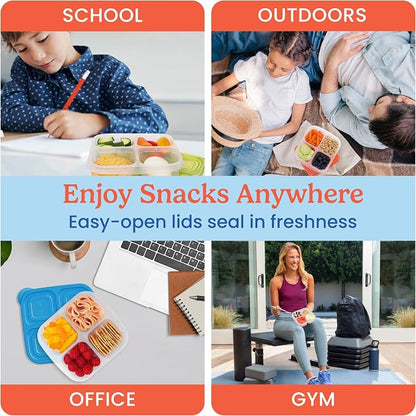 Bentgo Easyboxes 4-Compartment Snack Containers - Image 6