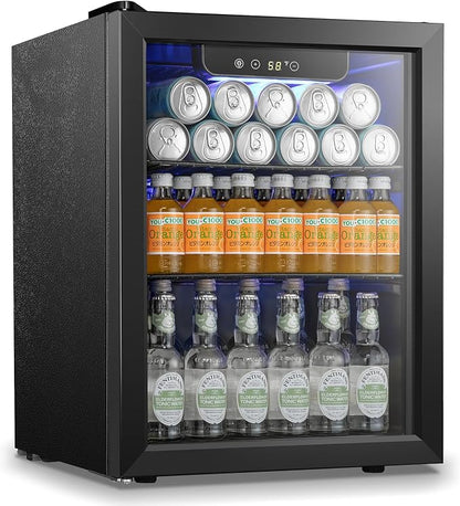 Antarctic Star Beverage Refrigerator Cooler 68 Can, Mini Fridge by AntarcticStar