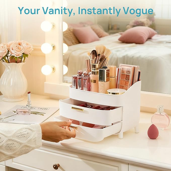 Vtopmart 3-Tier Skincare Makeup Organizer - Image 6