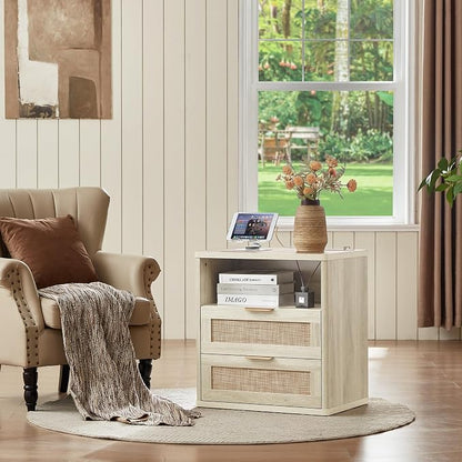 LEYAOYAO Rattan Nightstands - Image 6