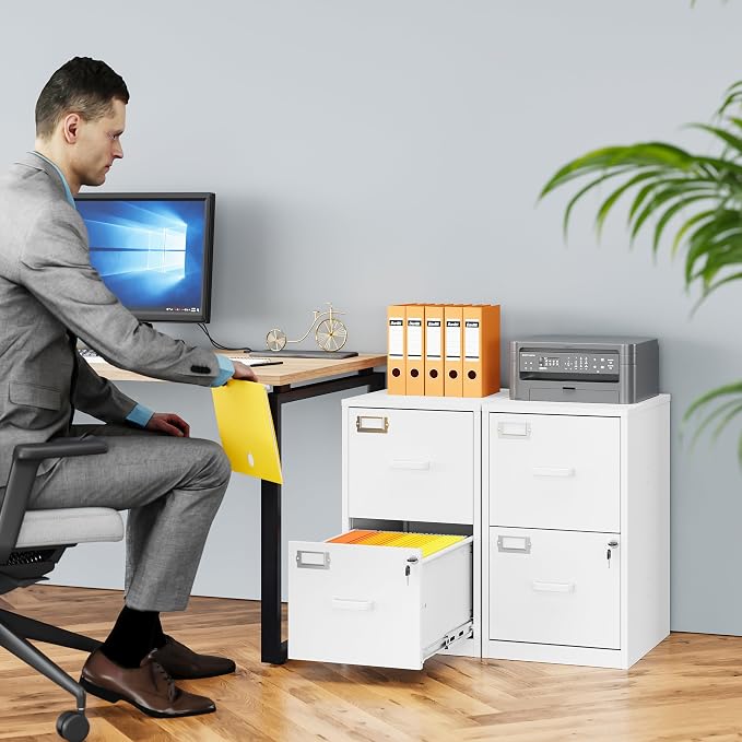 SISESOL 2 Drawer File Cabinet - Image 2