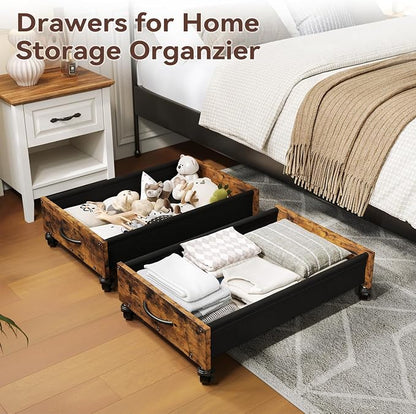 FOUCSSOMEI Under Bed Storage - Image 3