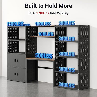 FLEXIMOUNTS 117"W Modular Garage Storage Cabinet - Image 6