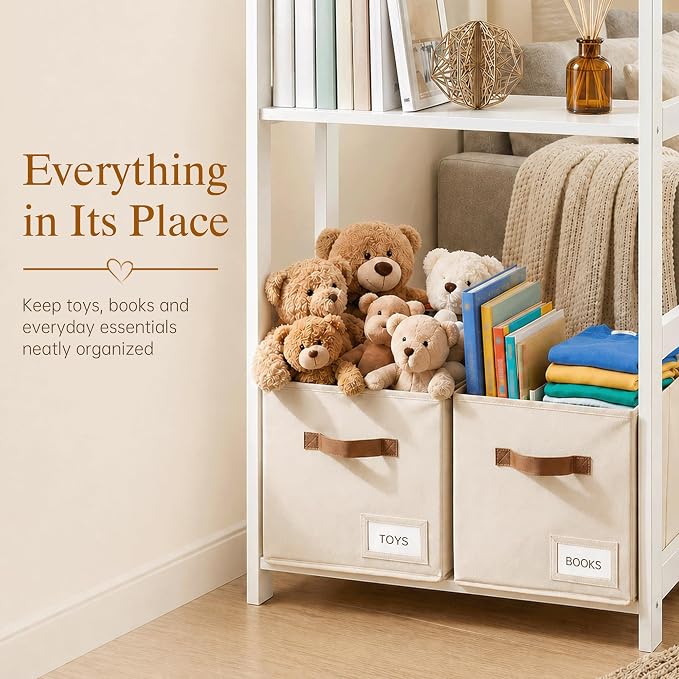 Storage Cubes 8 Pack, 11 Inch Fabric Storage Cubes Organizer Bins - Image 5