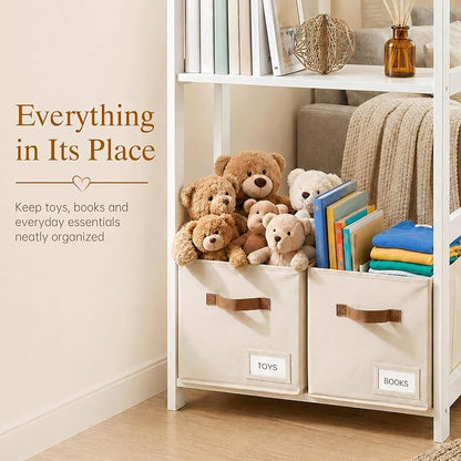 Storage Cubes 8 Pack, 11 Inch Fabric Storage Cubes Organizer Bins - Image 5