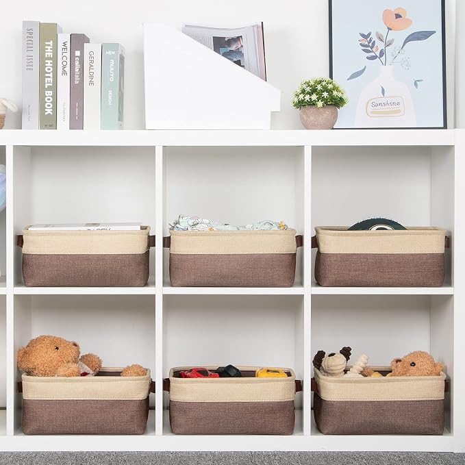 HNZIGE Foldable Fabric Storage Baskets - Image 4