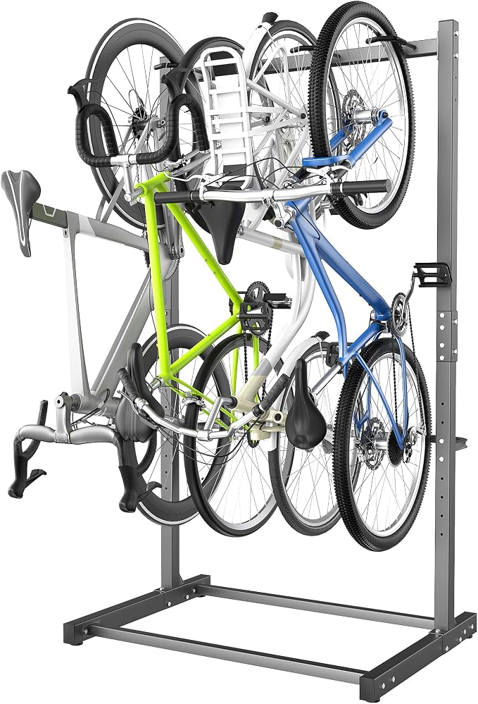 EVERHANGER Freestanding Bike Rack, Vertical Bike Rack Stand by EVERHANGER