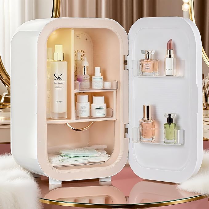 22L Mini Skincare Fridge, Beauty Fridge by Kikihouse