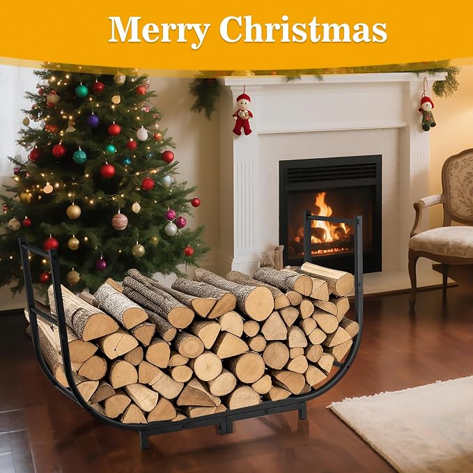 facka 40 Inch Firewood Rack Outdoor - Image 7