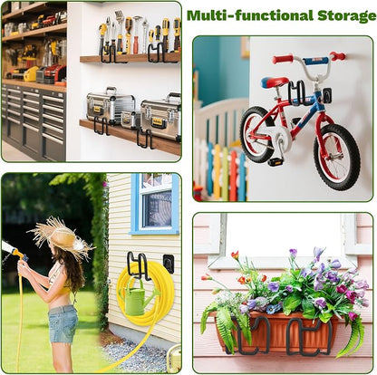 Garden Hose Holder Wall Mount Water Hose Holders - Image 8