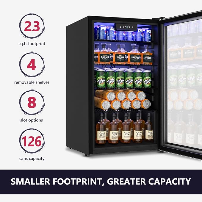 Beverage Refrigerator Cooler - Image 2