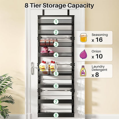SNTD Over the Door Pantry Organizer - Image 6