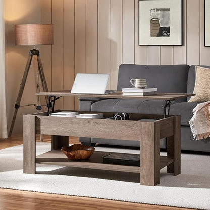 Yaheetech 47.2 in Lift Top Coffee Table - Image 2