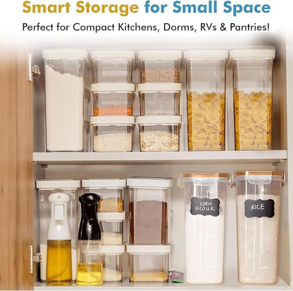 Shazo 2 Pack Small Airtight Cereal Containers Storage - Image 7