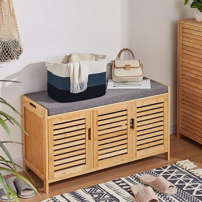 Storage Basket for Organizing, Woven Baskets for Storage, Rectangle Decorative - Image 8