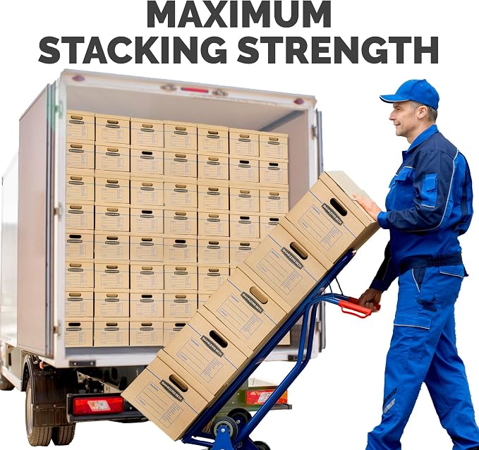 Bankers Box 10-Pack Small Classic Moving Boxes - Image 3