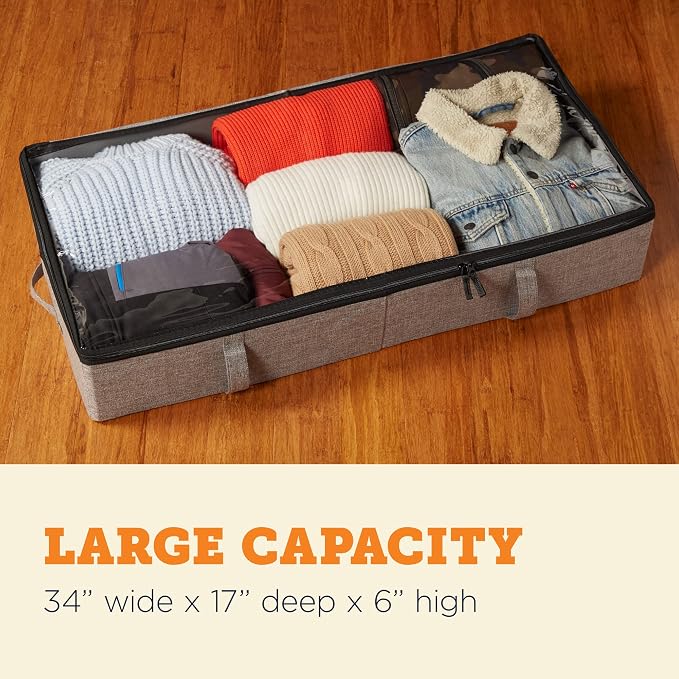 storageLAB Under Bed Storage Containers, Closet Organizers - Image 3