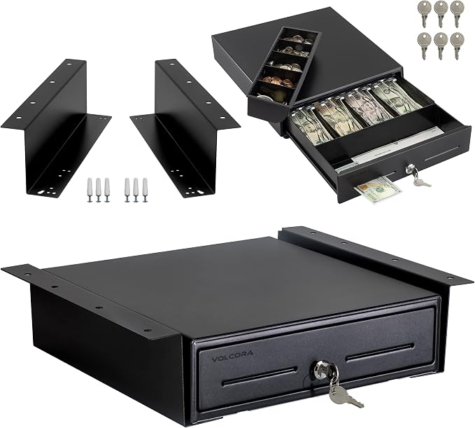 Volcora 13" Electronic Cash Register Drawer by Volcora