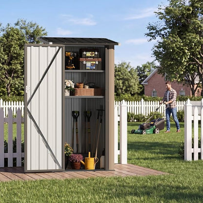 Aoxun Outdoor Storage Shed - Image 8