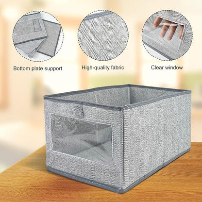 6 Pieces Linen Closet Storage Bins - Image 3