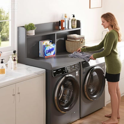 2-Tier Washer Dryer Countertop, 18.5" Raised Height Laundry Countertop - Image 4