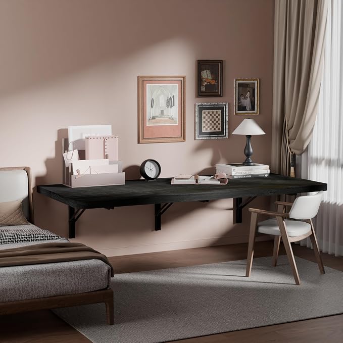 IAE Floating Wall Mounted Folding Table Desk - Image 7