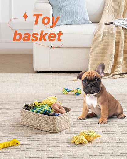 Small Woven Basket, Storage Basket - Image 5