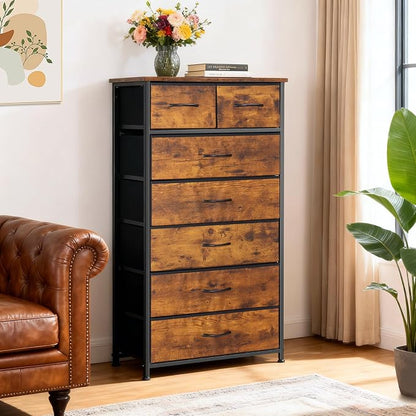 Mifuro Tall Dresser for Bedroom, Vertical Storage Organizer Tower - Image 2