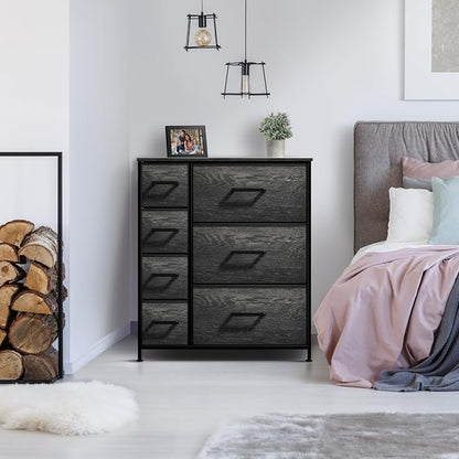 Sorbus Dresser with 7 Faux Wood Drawers - Image 2