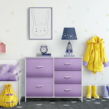 Sorbus Kids Dresser with 5 Drawers - Image 6