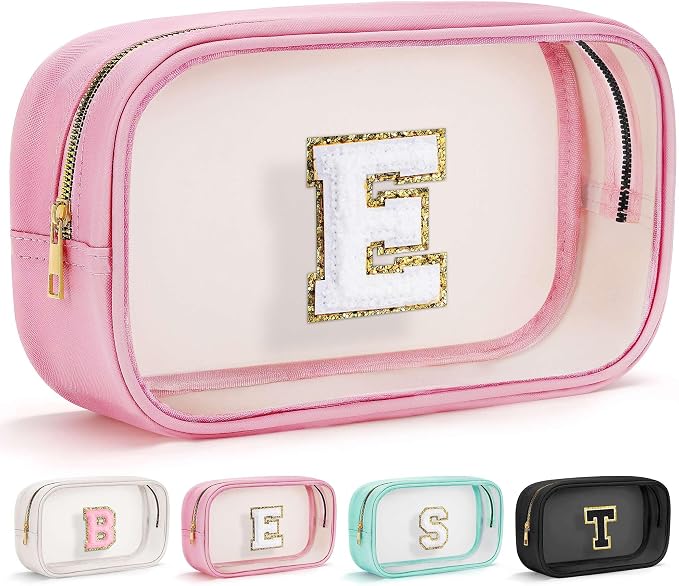 YOOLIFE Initial Make Up Bag Travel Toiletry Bag by YOOLIFE