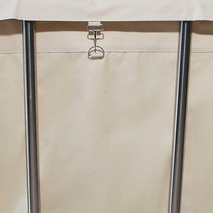 Laundry Cart Commercial, 10 Bushel Large Industrial Rolling Laundry Hamper - Image 6