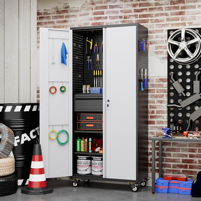 Aobabo Garage Storage Cabinet - Image 2