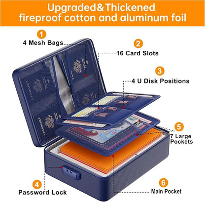DocSafe 5200°F Fireproof Document Organizer Box - Image 9