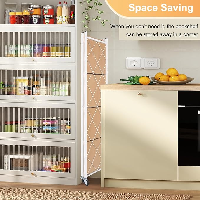 5-Tier Foldable Storage Shelves - Image 7